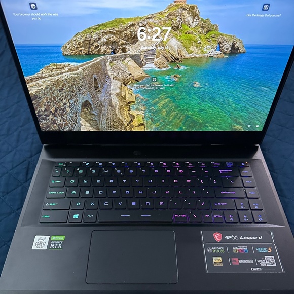 MSI GP66 Leopard Gaming Laptop: 15.6